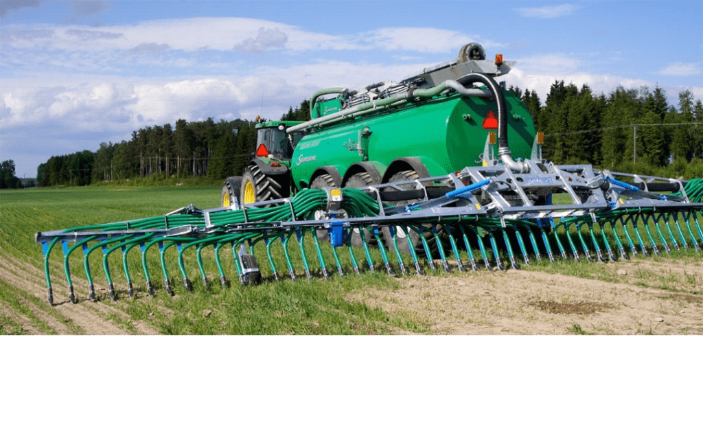 Produktion av biogas ger biprodukten biogödsel.
